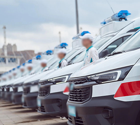 白朗县服务车队展示